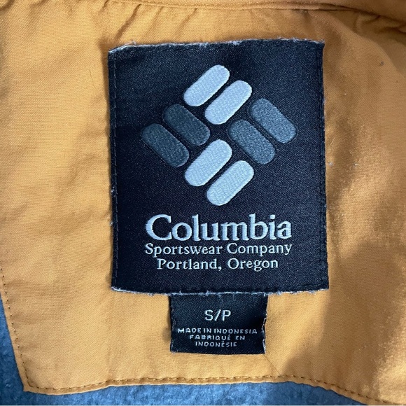 Columbia Originals Rust Fleece Pullover Jacket with quarter zip - Picture 7 of 8
